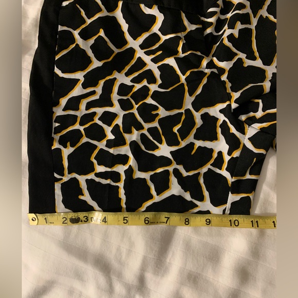 Worthington giraffe print dressy shorts size 4 - Picture 10 of 11
